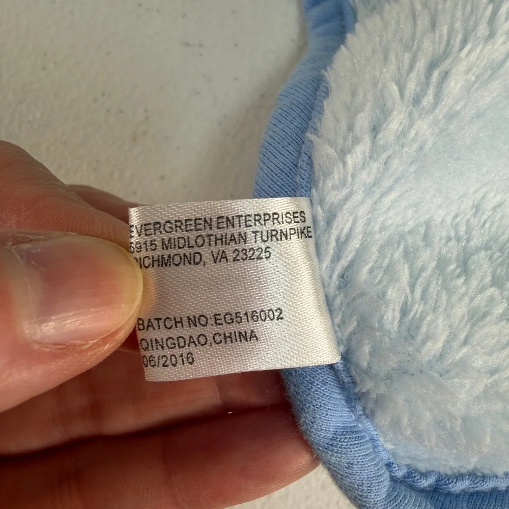 Lil Pup‎ Cuddle Buddy Evergreen Enterprises Lovey Security Blanket Dog Rattle
